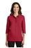 Picture of L562 PORT AUTHORITY® LADIES SILK TOUCH™ 3/4-SLEEVE POLO