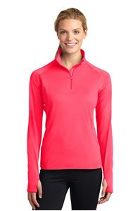 Picture of LST850 SPORT-TEK® LADIES SPORT-WICK® STRETCH 1/2-ZIP PULLOVER