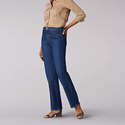 Picture of 30518 LEE WOMEN'S STRETCH RELAXED FIT STRAIGHT LEG JEAN
