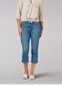 Picture of FD23C WOMEN'S INDUSTRIAL RELAXED FIT DENIM CAPRI